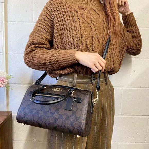 COPY - NWT Coach Rowan Satchel Bag - Picture 7 of 10